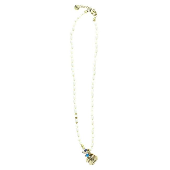 GARGANTILLA METAL PERLAS