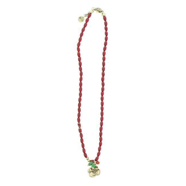 GARGANTILLA METAL PERLAS