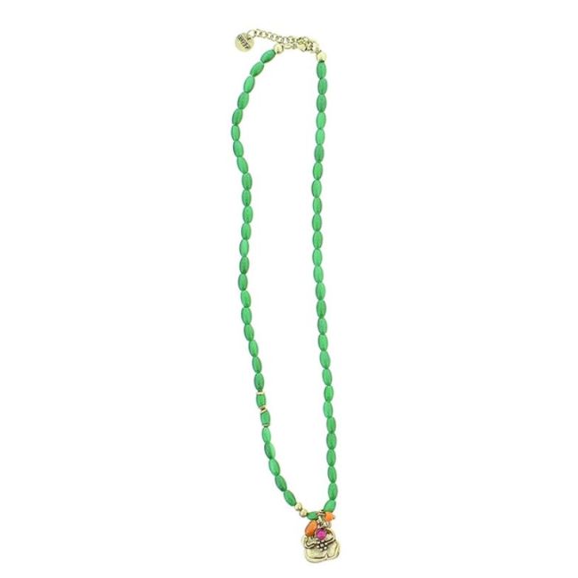 GARGANTILLA METAL PERLAS