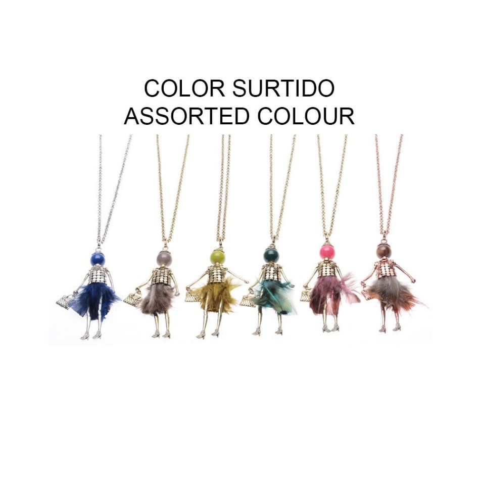 LONG PENDANT NECKLACE DOLL