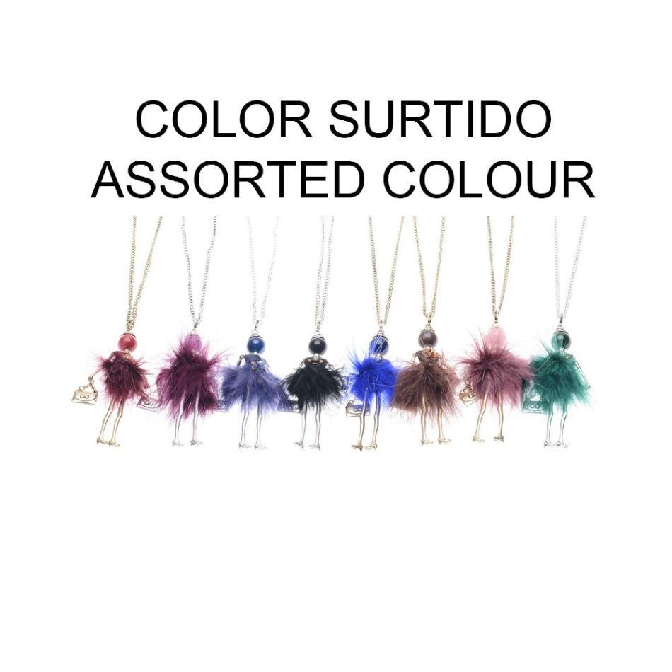 LONG PENDANT NECKLACE DOLL