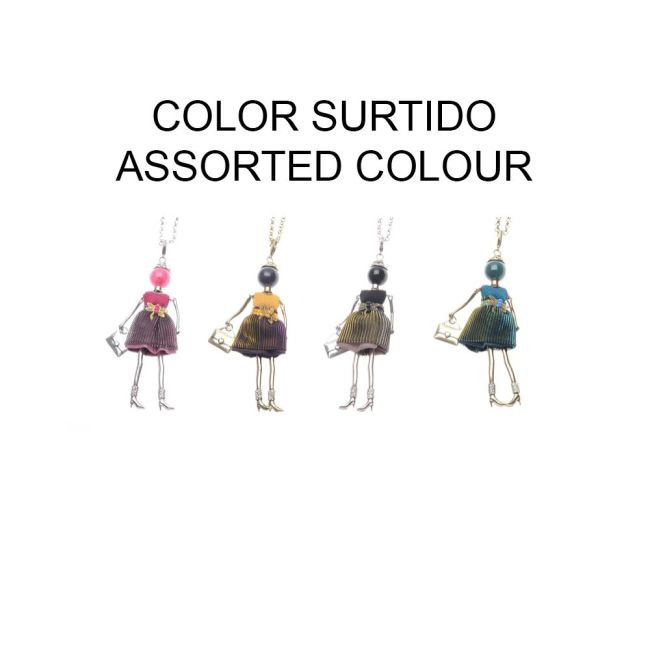 LONG NECKLACE DOLL COLG