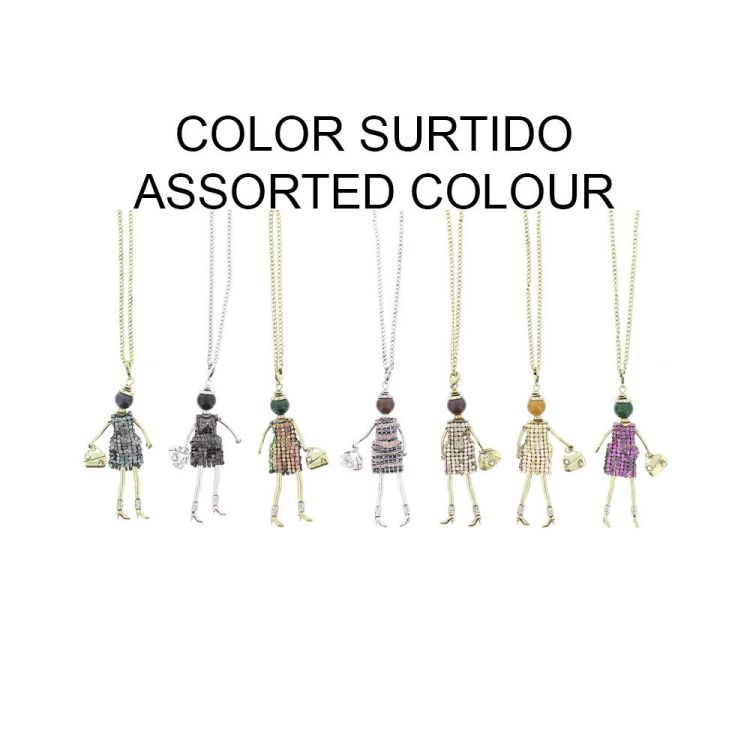 LONG PENDANT NECKLACE DOLL 2
