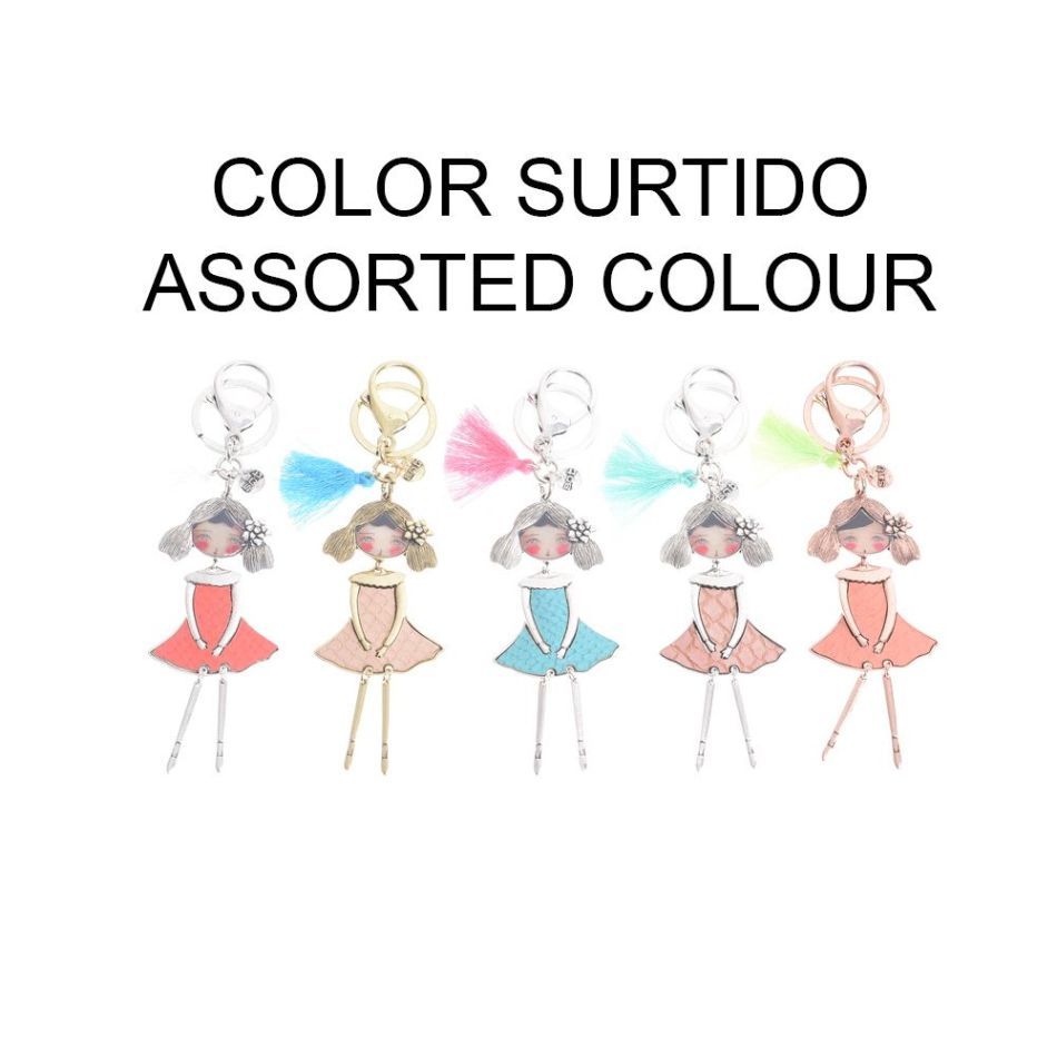 BALLERINA DOLL KEYCHAIN