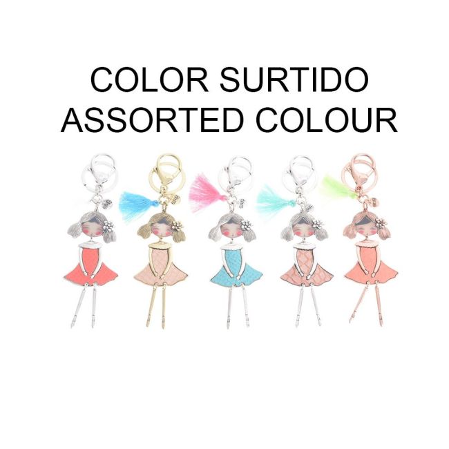 BALLERINA DOLL KEYCHAIN