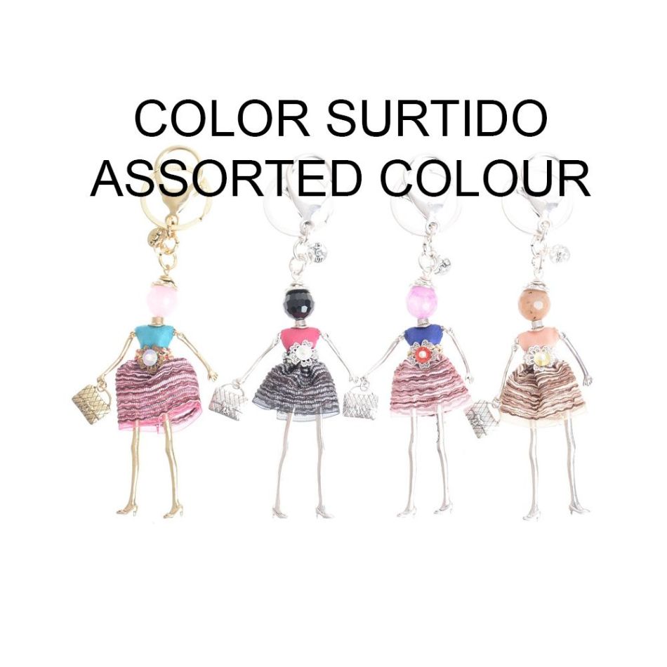 LLAVERO COLGANTE MUÑECA