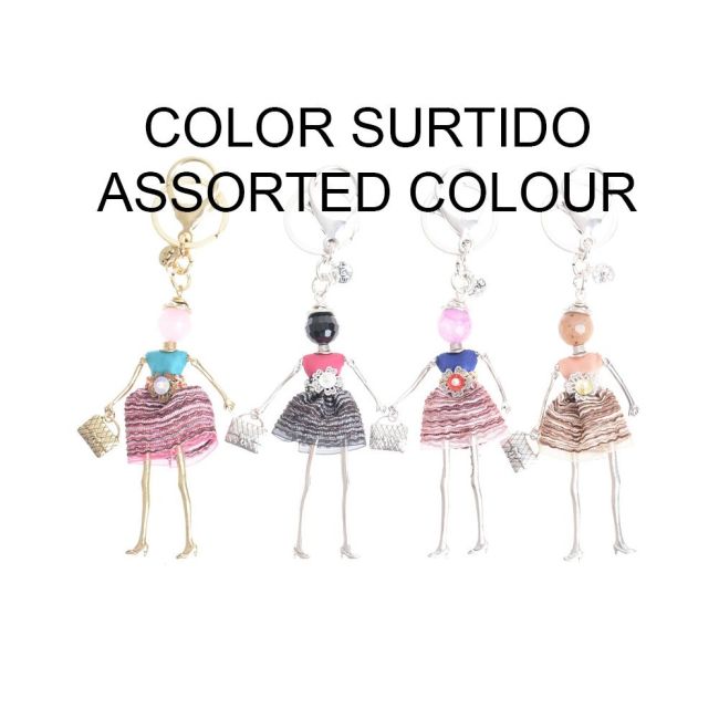LLAVERO COLGANTE MUÑECA