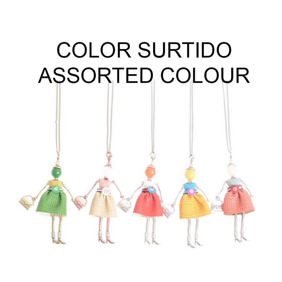 LONG PENDANT NECKLACE DOLL