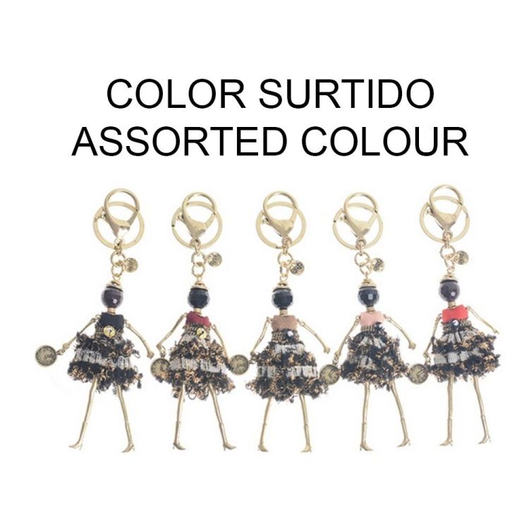 LLAVERO COLGANTE MUÑECA 2
