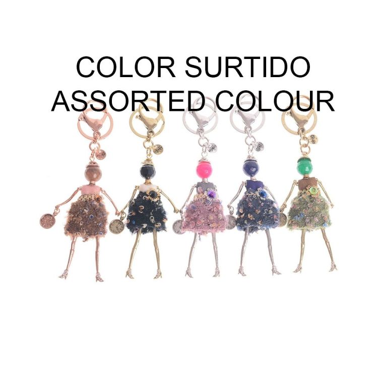 LLAVERO COLGANTE MUÑECA 2