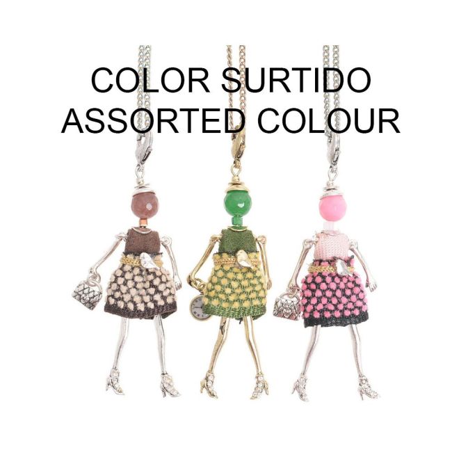 COLLAR LARGO COLG. MUÑECA MINI