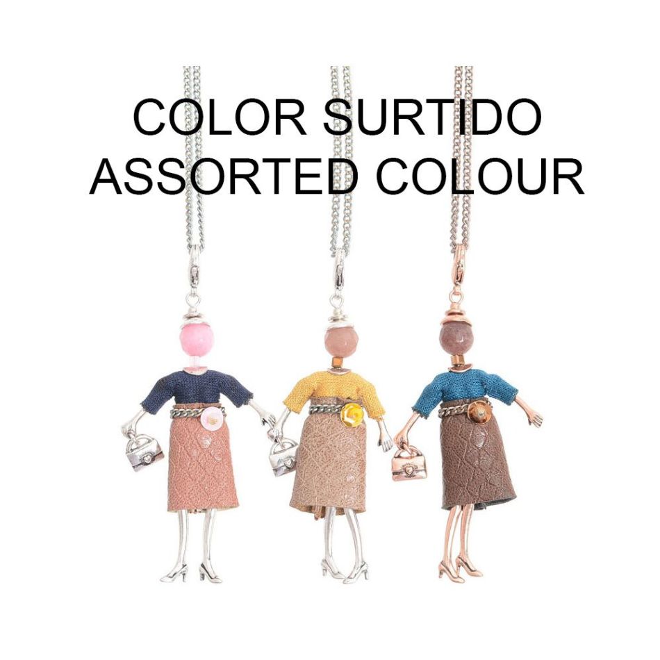 COLLAR LARGO COLG. MUÑECA MINI