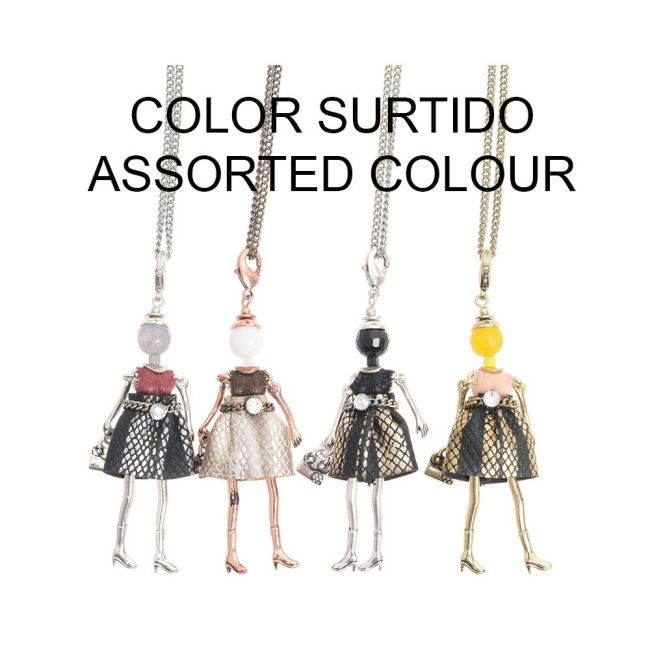 COLLAR LARGO COLG. MUÑECA MINI