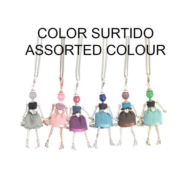 COLLAR LARGO COLG. MUÑECA MINI