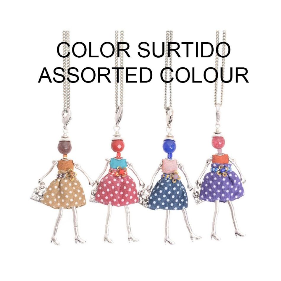 COLLAR LARGO COLG. MUÑECA MINI