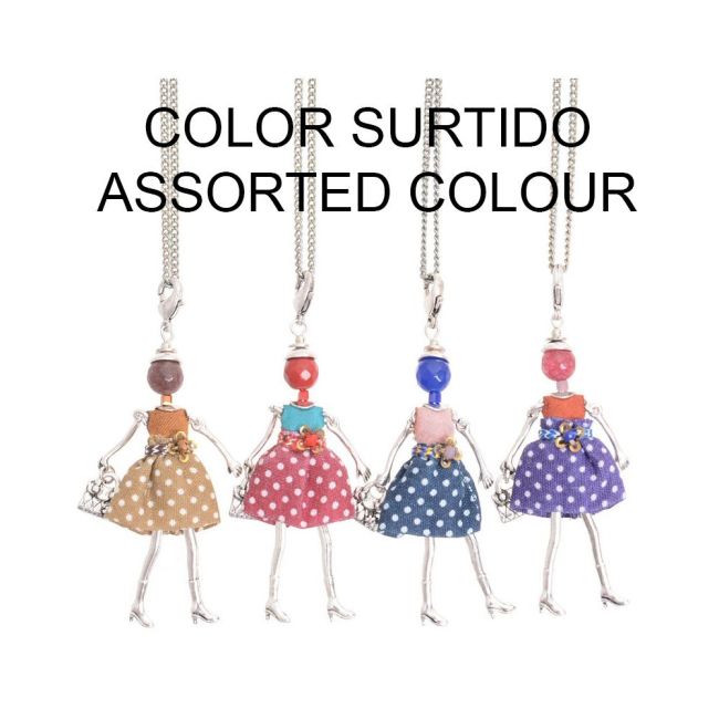 COLLAR LARGO COLG. MUÑECA MINI