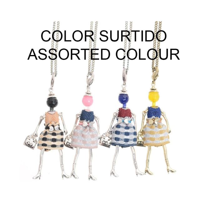 COLLAR LARGO COLG. MUÑECA MINI