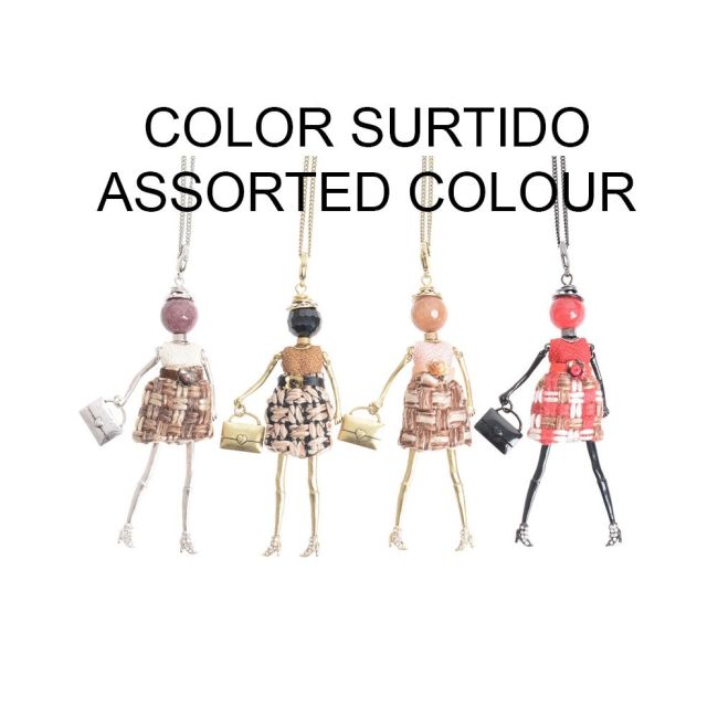 LONG PENDANT NECKLACE DOLL