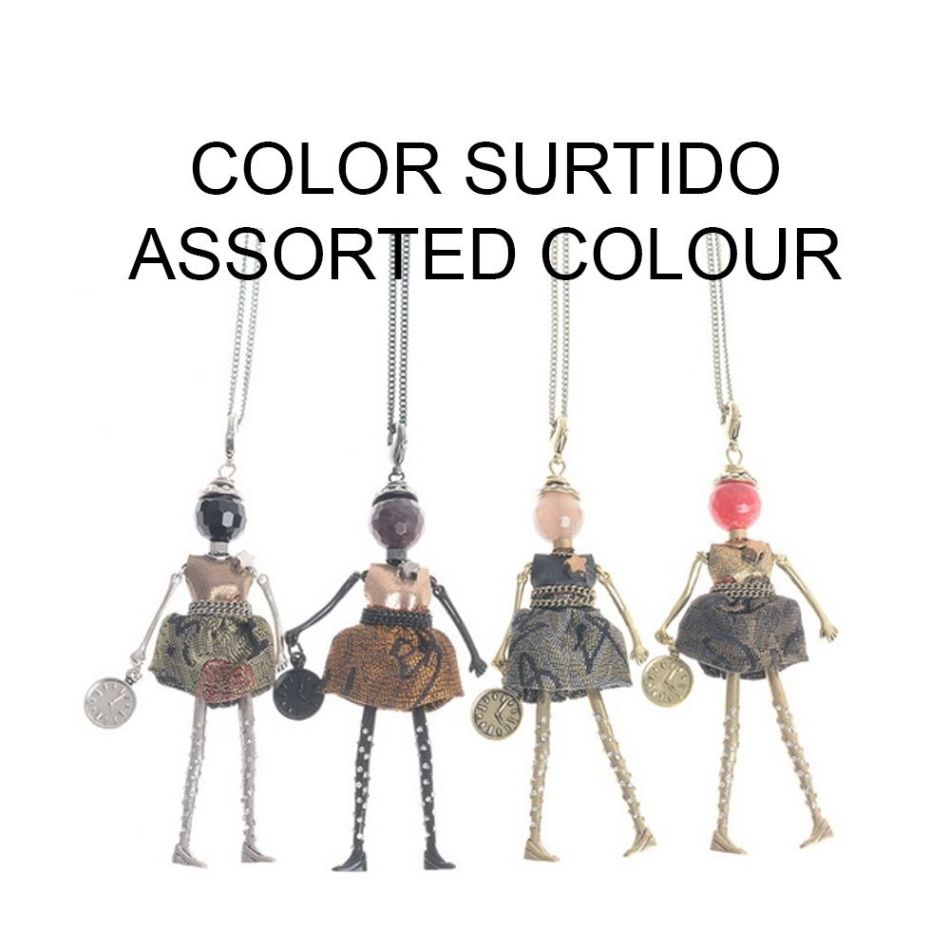 LONG PENDANT NECKLACE DOLL