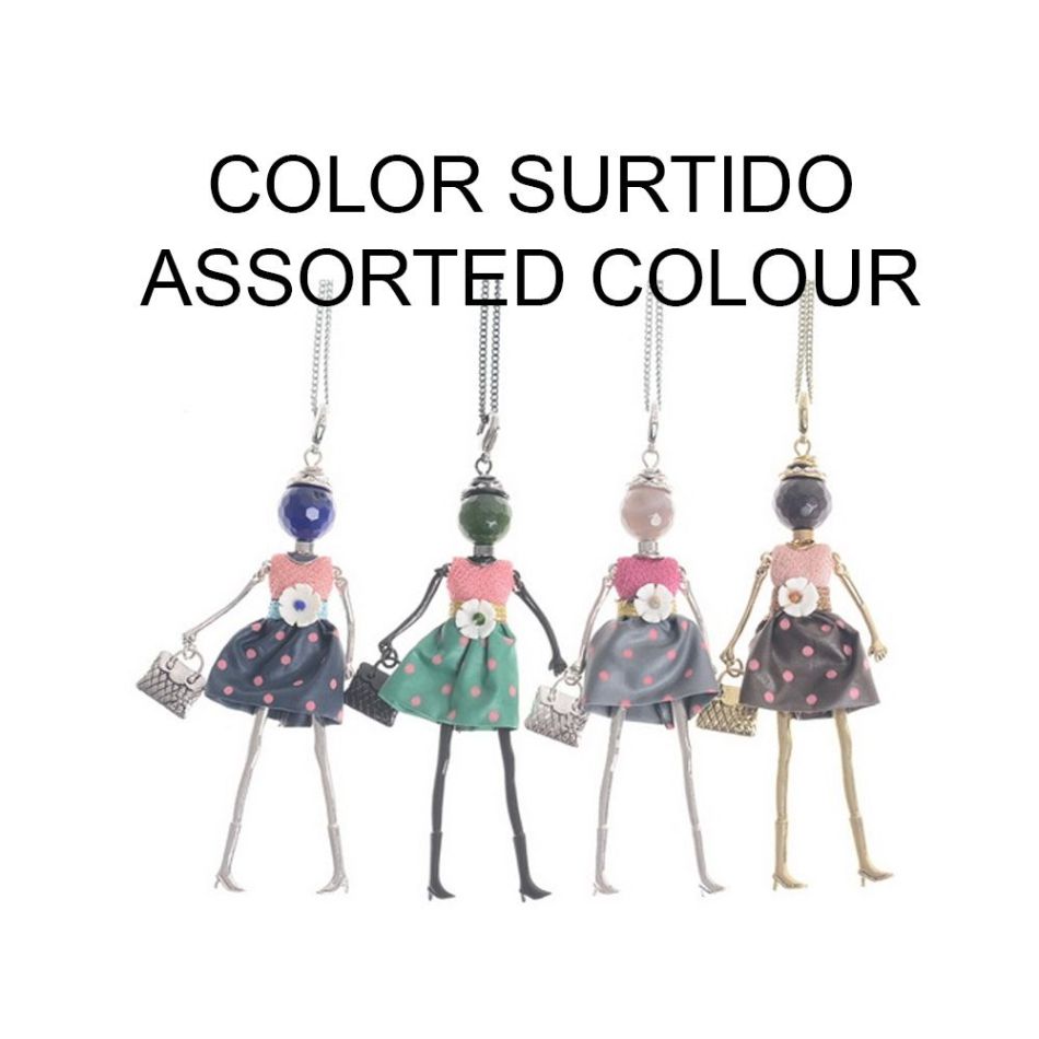 LONG PENDANT NECKLACE DOLL
