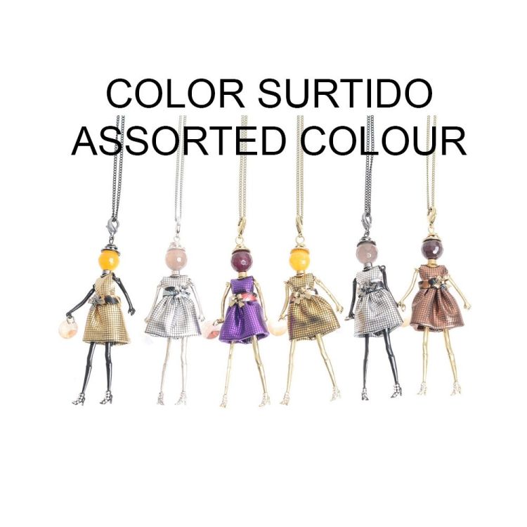 LONG PENDANT NECKLACE DOLL 2