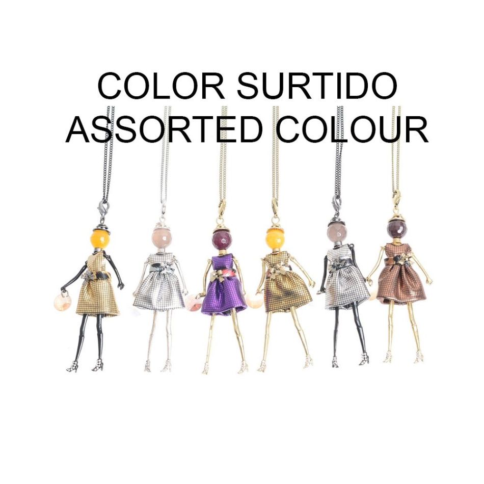 LONG PENDANT NECKLACE DOLL