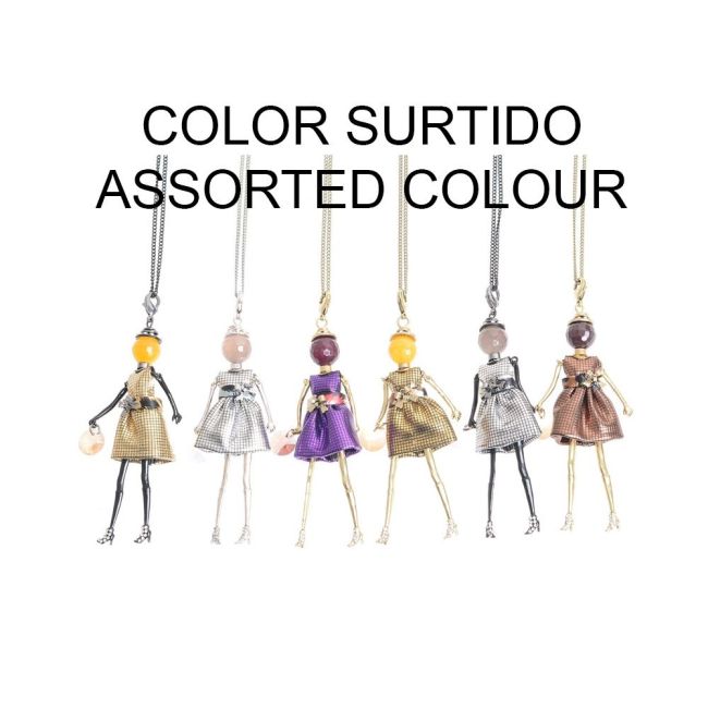 LONG PENDANT NECKLACE DOLL