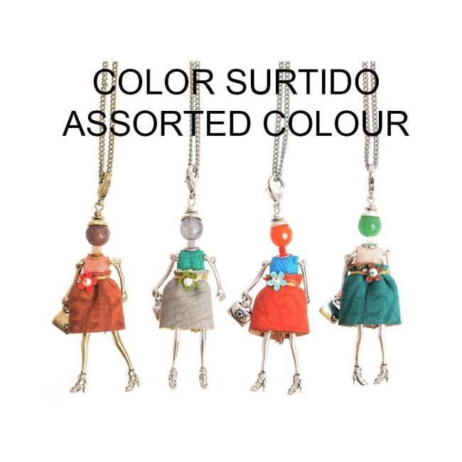 COLLAR LARGO COLG. MUÑECA MINI