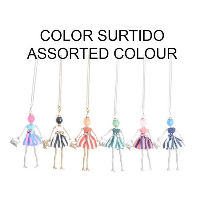 LONG PENDANT NECKLACE DOLL