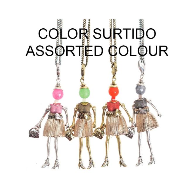 COLLAR LARGO COLG. MUÑECA MINI