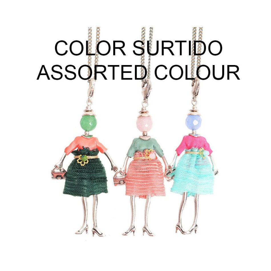 GARGANTILLA COLGANTE MUÑECA MINI