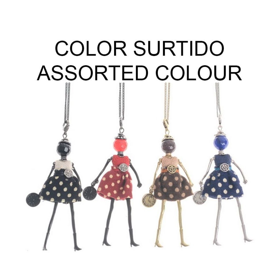 LONG PENDANT NECKLACE DOLL