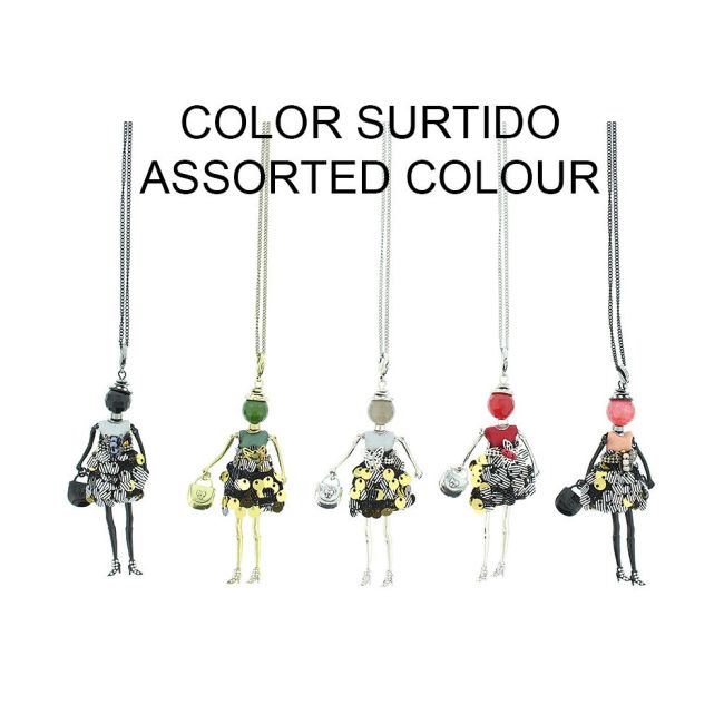 LONG PENDANT NECKLACE DOLL