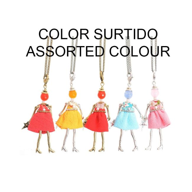 GARGANTILLA COLG. MUÑECA MINI