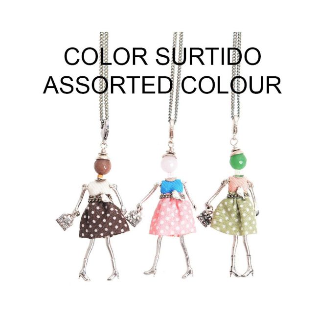 COLLAR LARGO COLG. MUÑECA MINI