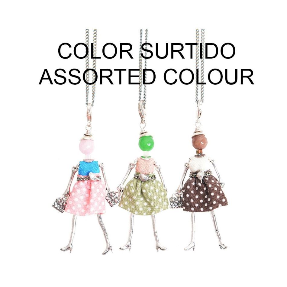 GARGANTILLA COLGANTE MUÑECA MINI