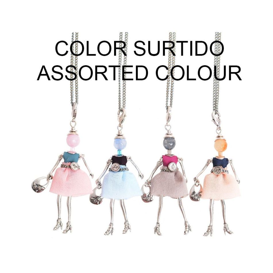 COLLAR LARGO COLG. MUÑECA MINI