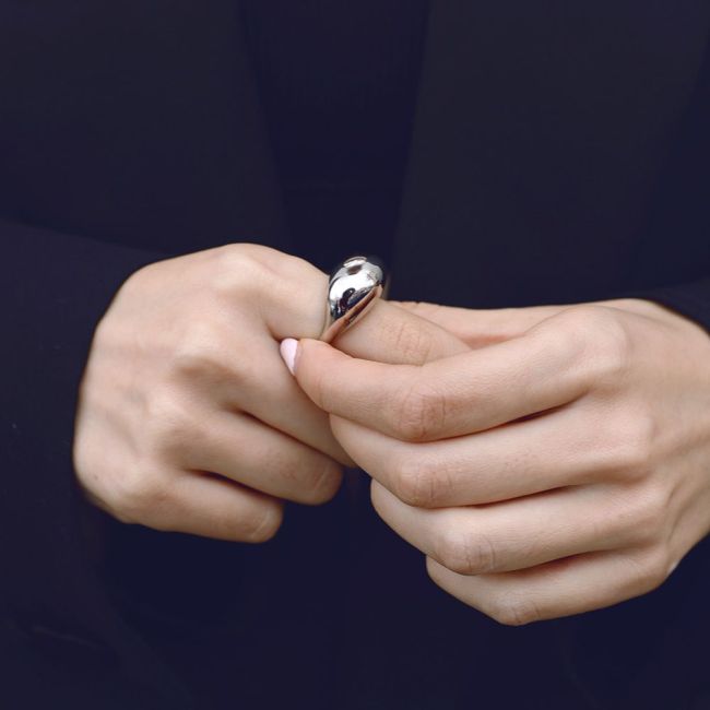 ANILLO ACERO FORMA