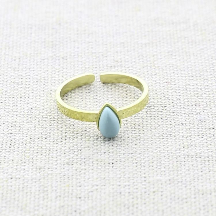 ANILLO ACERO PIEDRA