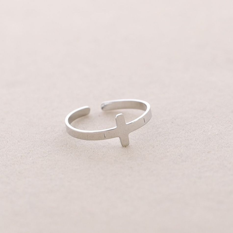 ADJUSTABLE STEEL CROSS RING