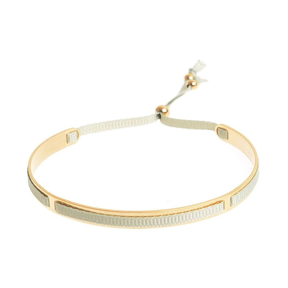 SEMI-RIGID STEEL RIBBON BRACELET