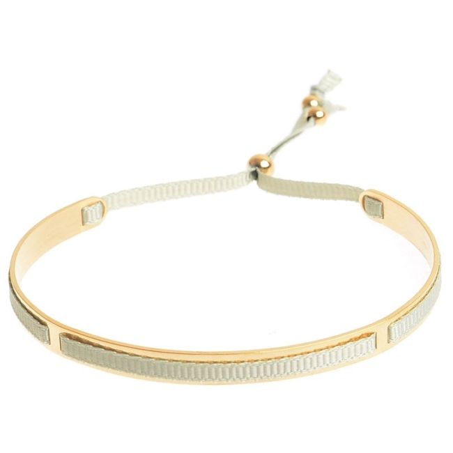 SEMI-RIGID STEEL RIBBON BRACELET