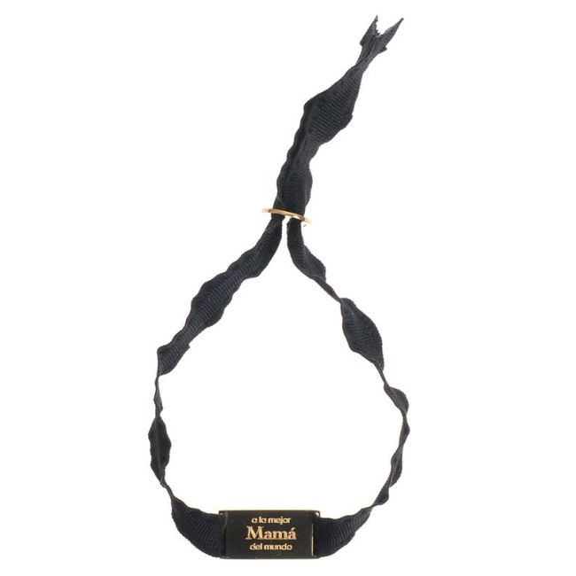 PULSERA CINTA CHAPA ACERO MENSAJE