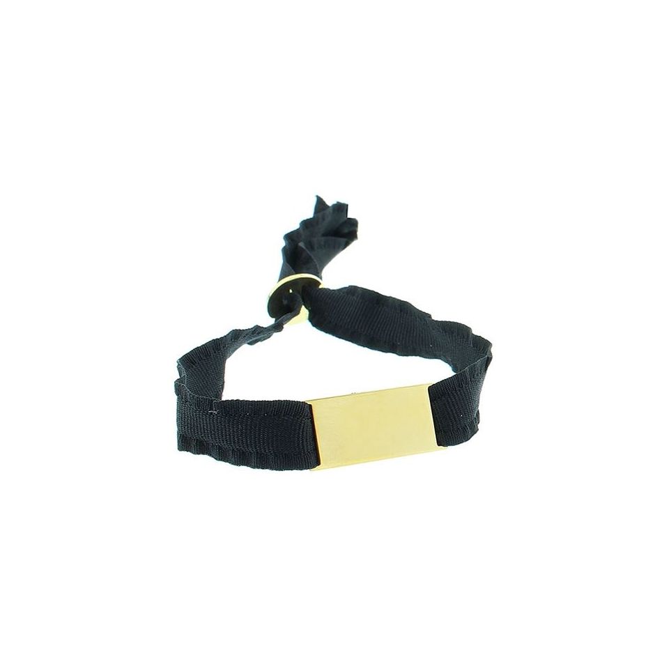 PULSERA CINTA CHAPA ACERO