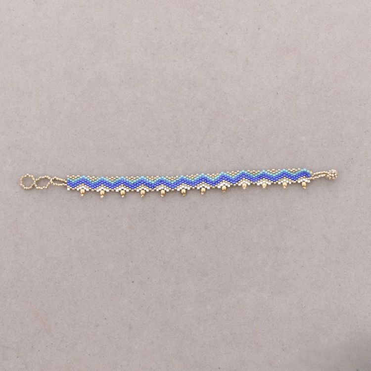 ETHNIC MACRAME BEAD BRACELET