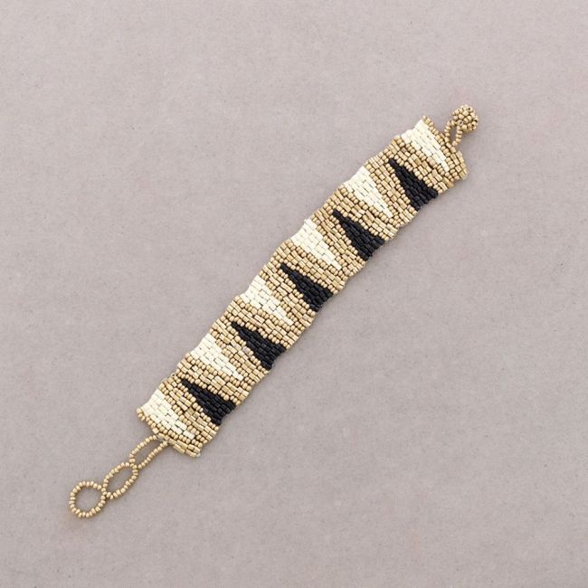 PULSERA ÉTNICA ABALORIOS