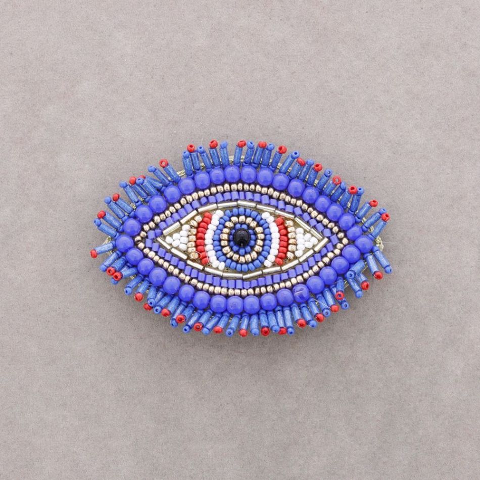 BROCHE OJO TURCO ABALORIOS