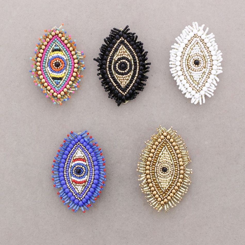 BROCHE OJO TURCO ABALORIOS