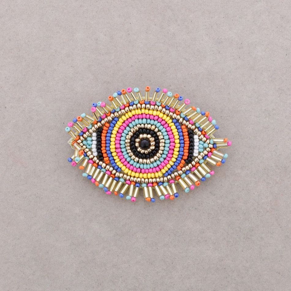BROCHE OJO TURCO ABALORIOS