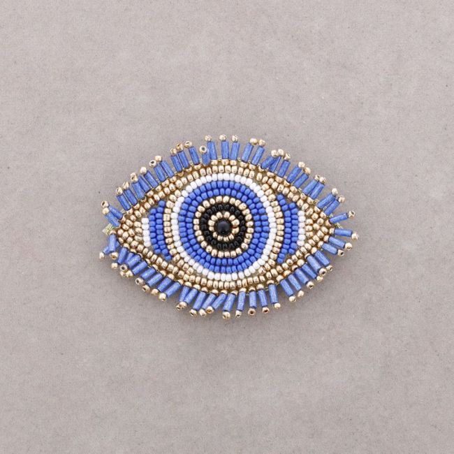 BROCHE OJO TURCO ABALORIOS